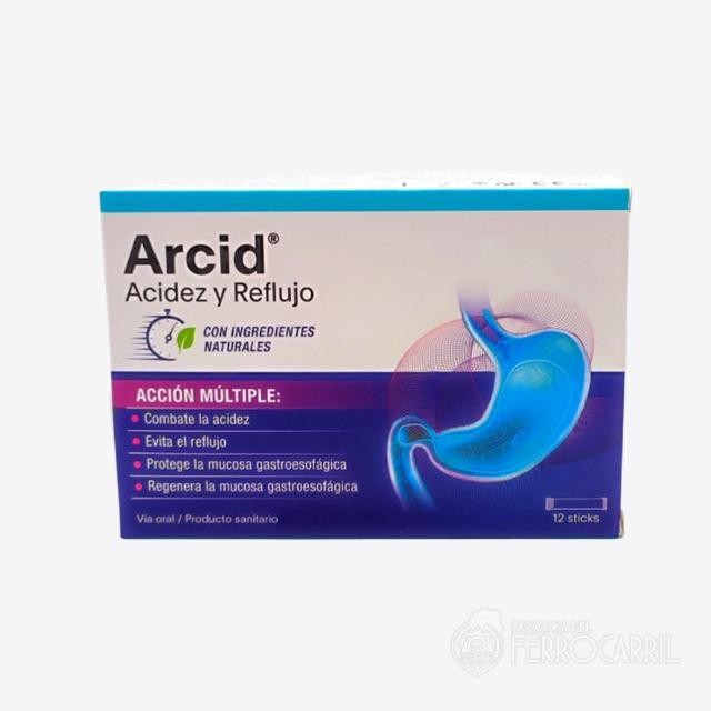 Arcid acidez y reflujo 12 sticks