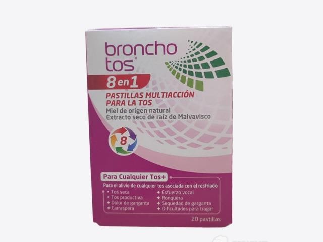 Bronchotos 8 en 1 20 pastillas