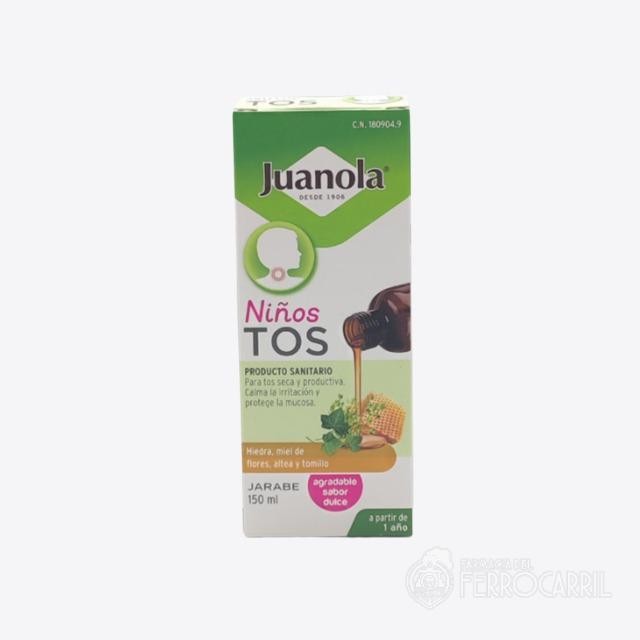 Juanola niños tos jarabe 150 ml