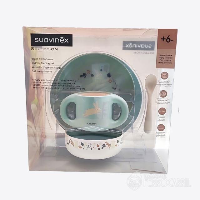 Suavinex vajilla aprendizaje azul