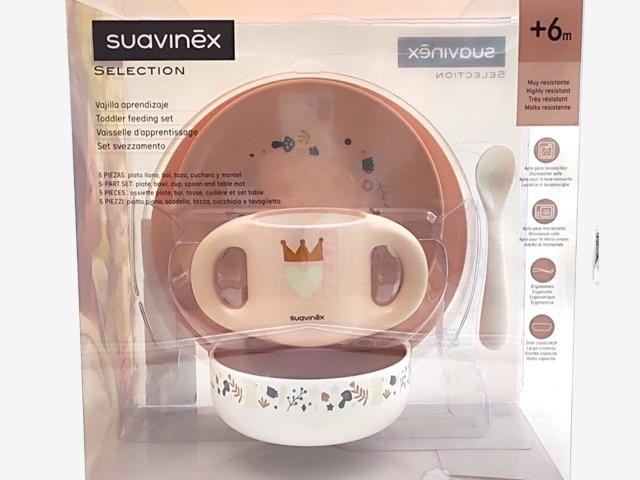 Suavinex vajilla aprendizaje rosa