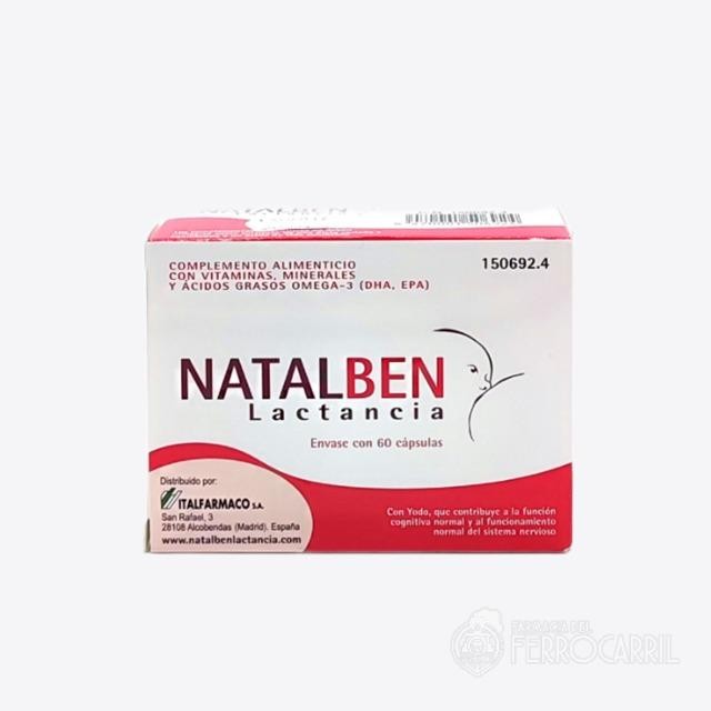 Natalben Lactancia 60 cápsulas