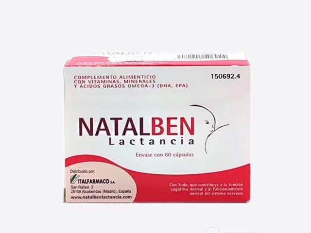 Natalben Lactancia 60 cápsulas