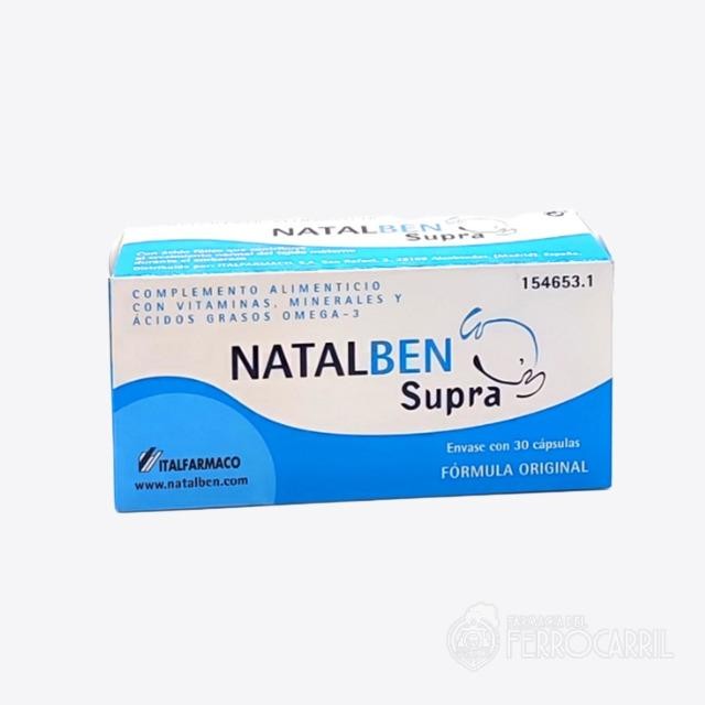 Natalben Supra 30 cápsulas