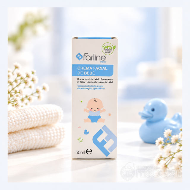 Farline crema facial de bebé 50 ml