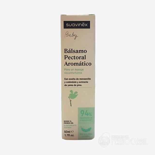 Suavinex Bálsamo pectoral aromático 50 ml