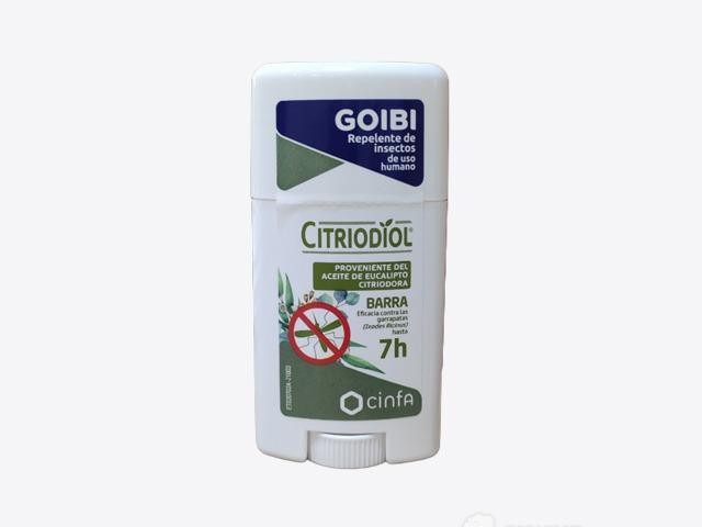 Goibi Citriodiol barra repelente de insectos 50 ml