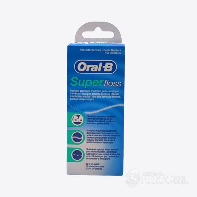 Oral-B super floss 50 hebras precortadas