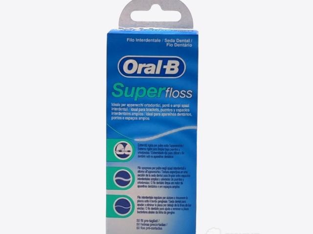 Oral-B super floss 50 hebras precortadas