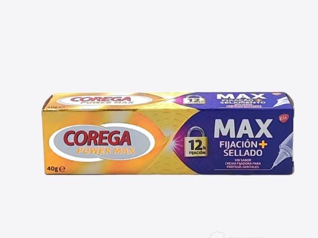 Corega max fijación + sellado