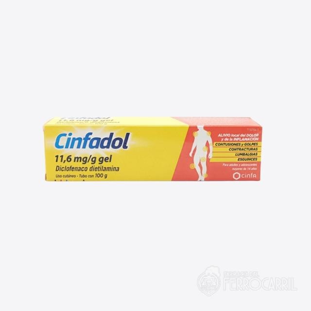 Cinfadol 11,6 mg/g gel 100g