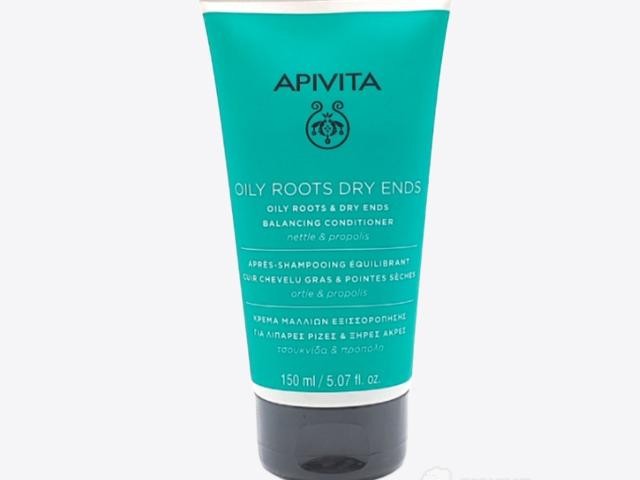 Apivita acondicionador equilibrante para raíz grasa y puntas secas 150ml