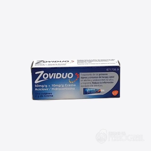 Zoviduo 50 mg/g + 10 mg/g 2