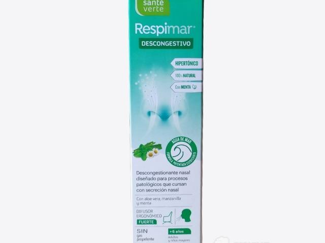 Respimar descongestivo santé verte 120 ml