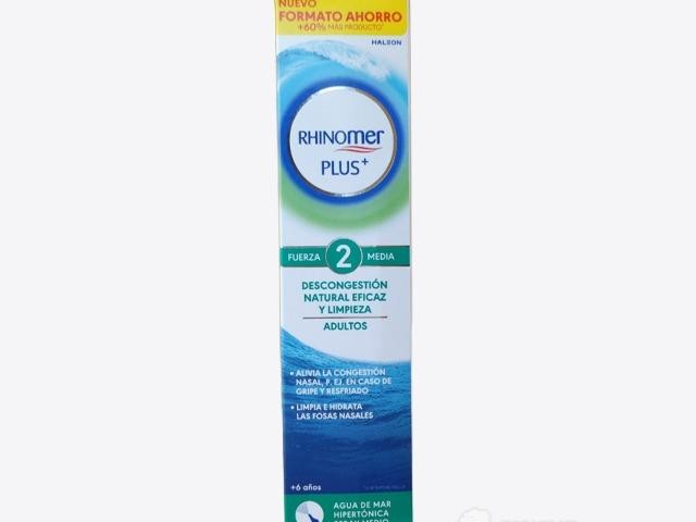 Rhinomer plus fuerza 2 media 200 ml