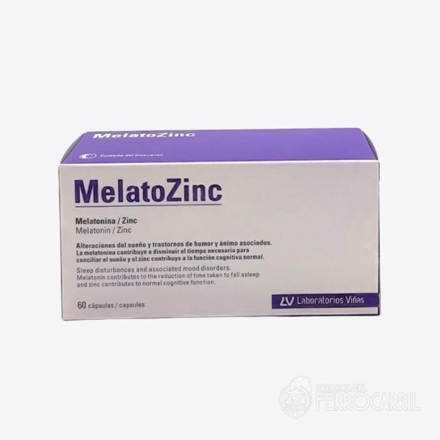 MelatoZinc 60 cápsulas