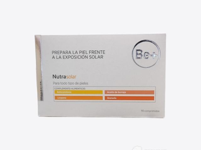 Be+ nutra solar 90 comprimidos