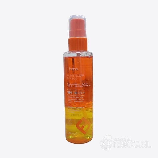 Farline aceite solar bifásico spf 30 200 ml