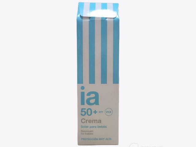 Ia 50+ spf crema solar para bebés 100 ml