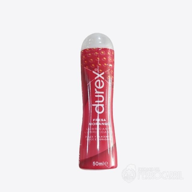 Durex lubricante sabor fresa 50 ml