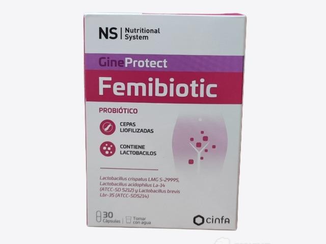NS Gine Protect Femibiotic 30 cápsulas