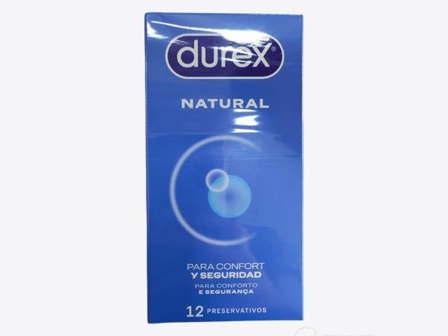Durex natural 12 preservativos