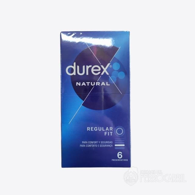 Durex natural 6 preservativos