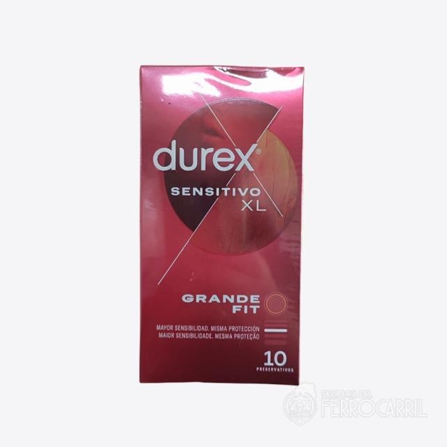 Durex sensitivo XL 10 preservativos