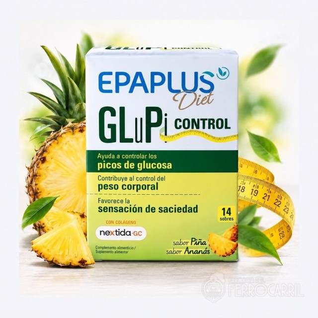 Epaplus Diet Glupi Control Sabor Piña 14 Sobres